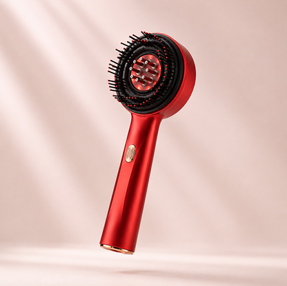 3-in-1 Scalp Red Light Massage Brush